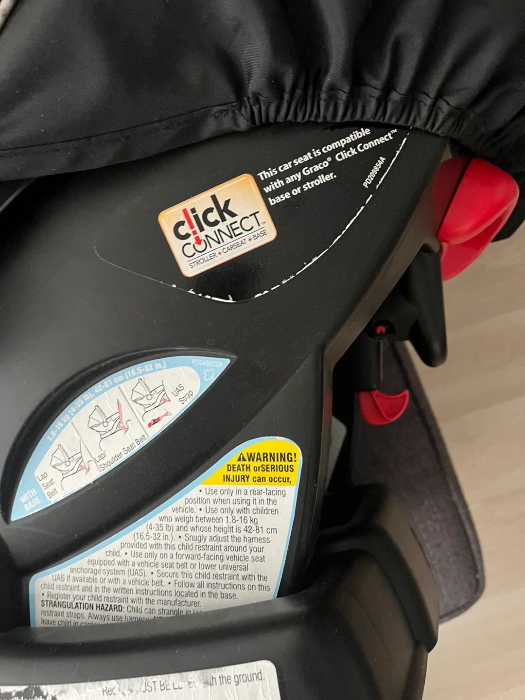 Graco Click Connect Infant Car Seat