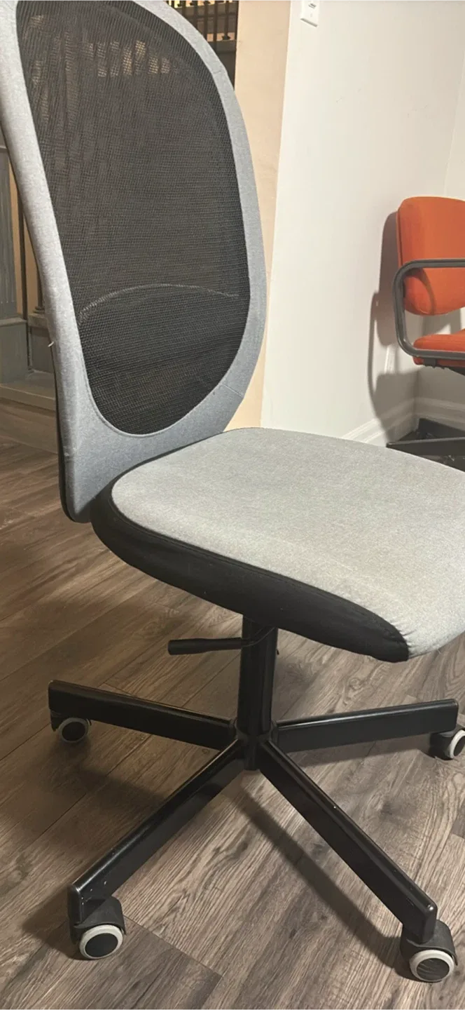 Grey Office Chair image indicator(2)