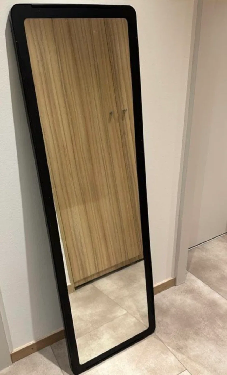 Full Length Mirror - Black Frame