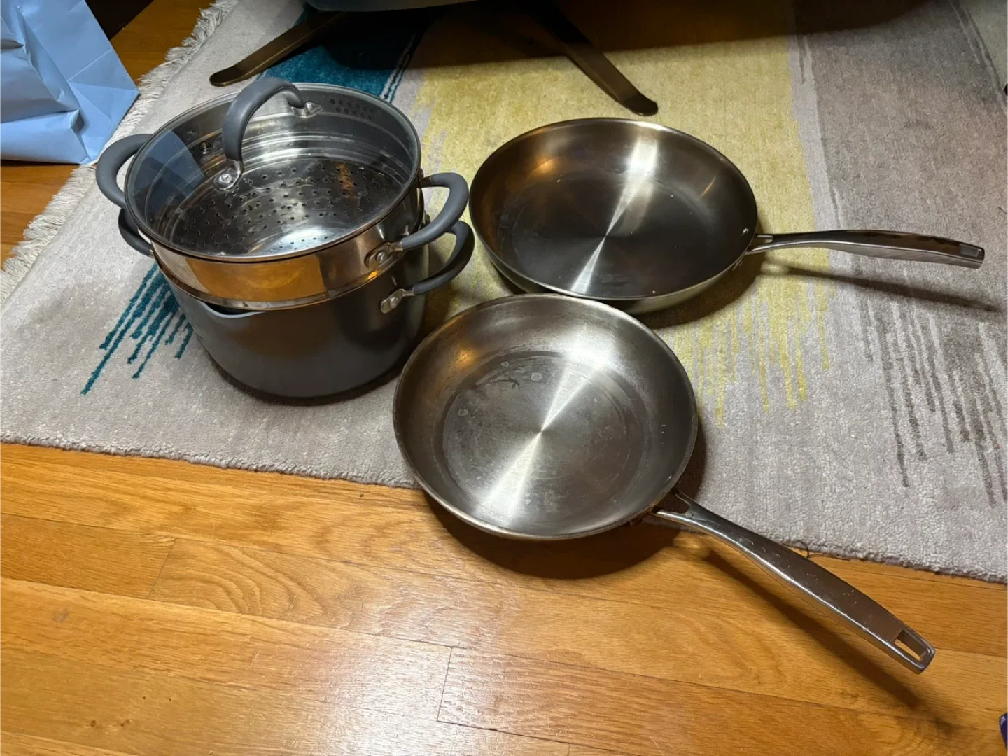 6 qt stock pot Target, 10 in & 12 in Tramontina Pans