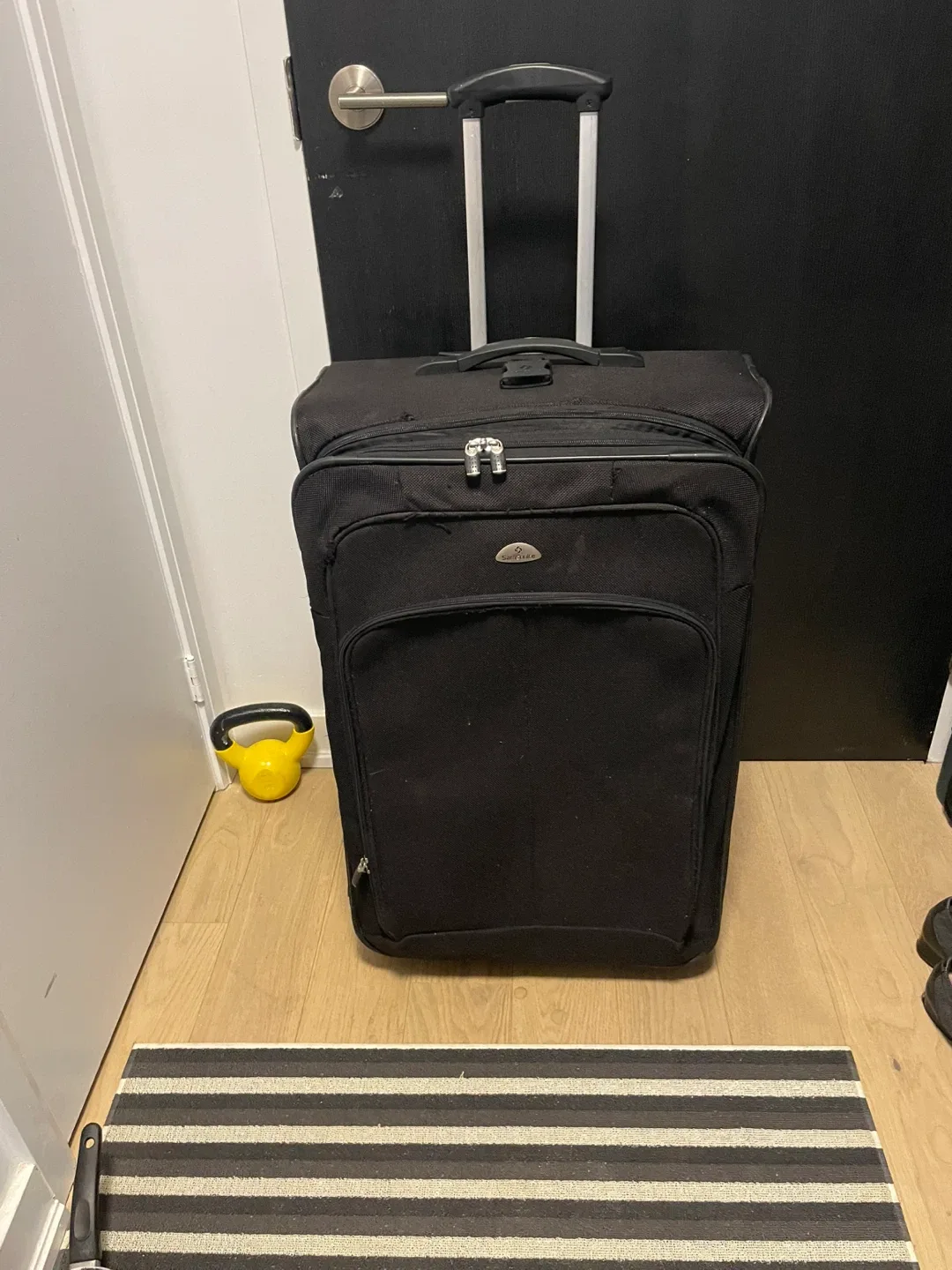 Black Heys Wheeled Suitcase