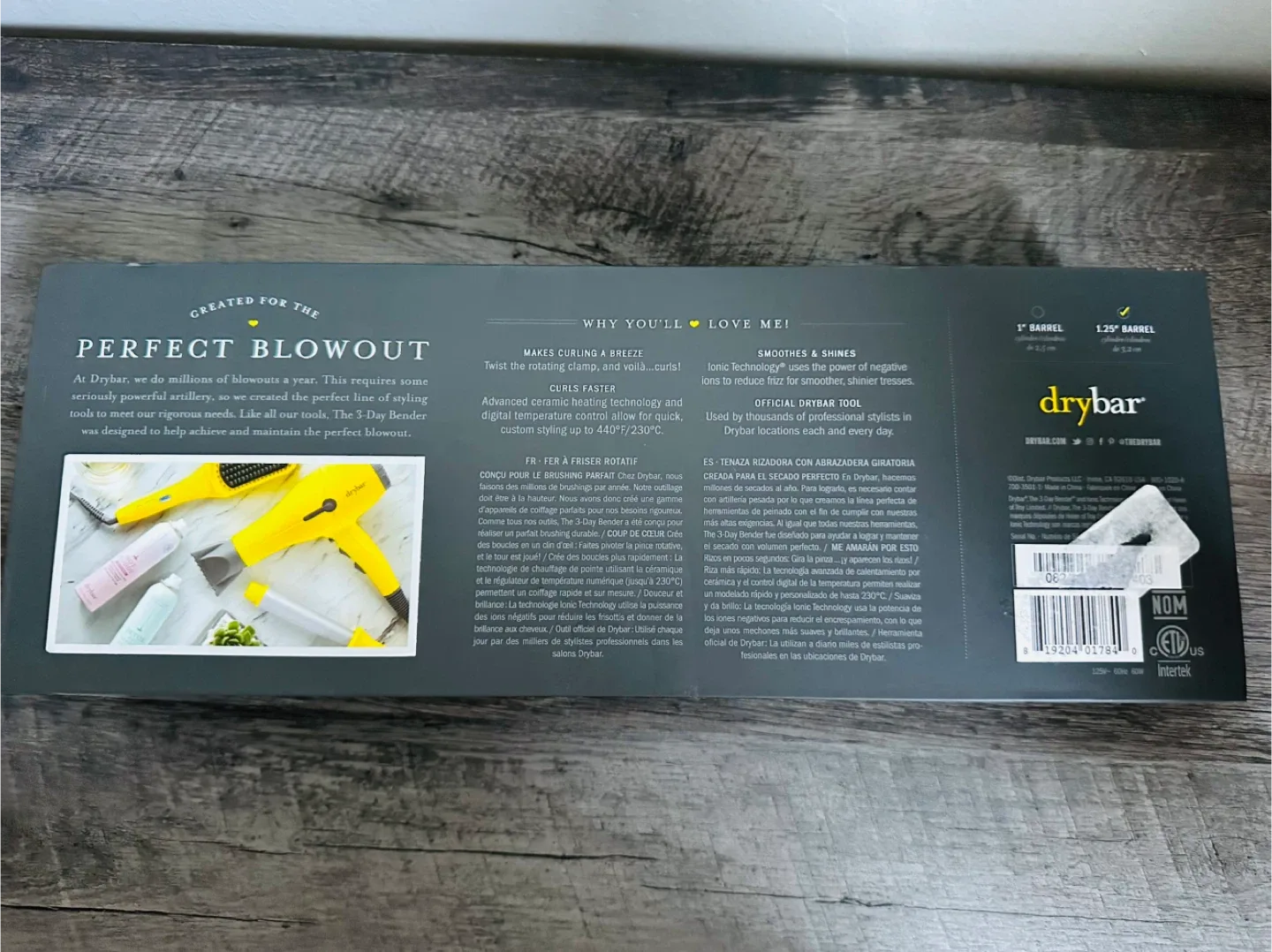 Drybar The 3-Day Bender Rotating Curling Iron image indicator(3)