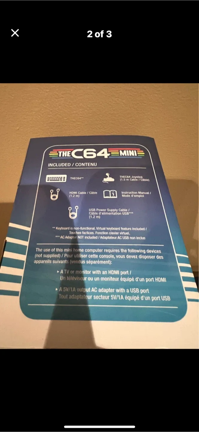 THEC64 Mini Home Computer - Retro Gaming Fun! image indicator(2)