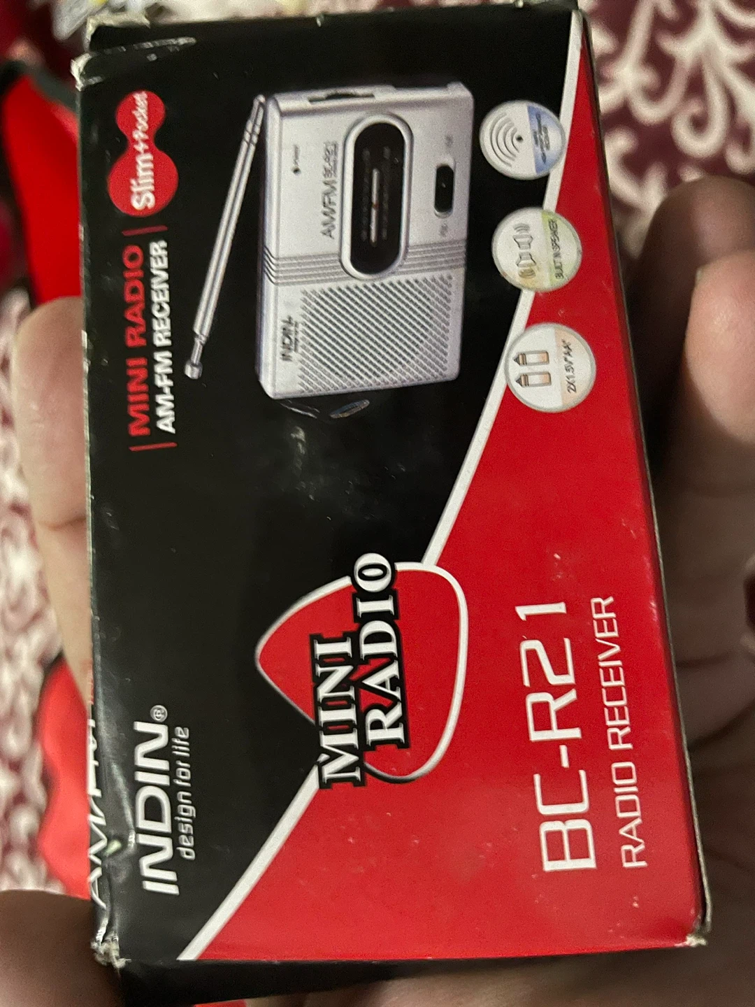 INDIN Mini Radio BC-R21 AM/FM Receiver - photo 3