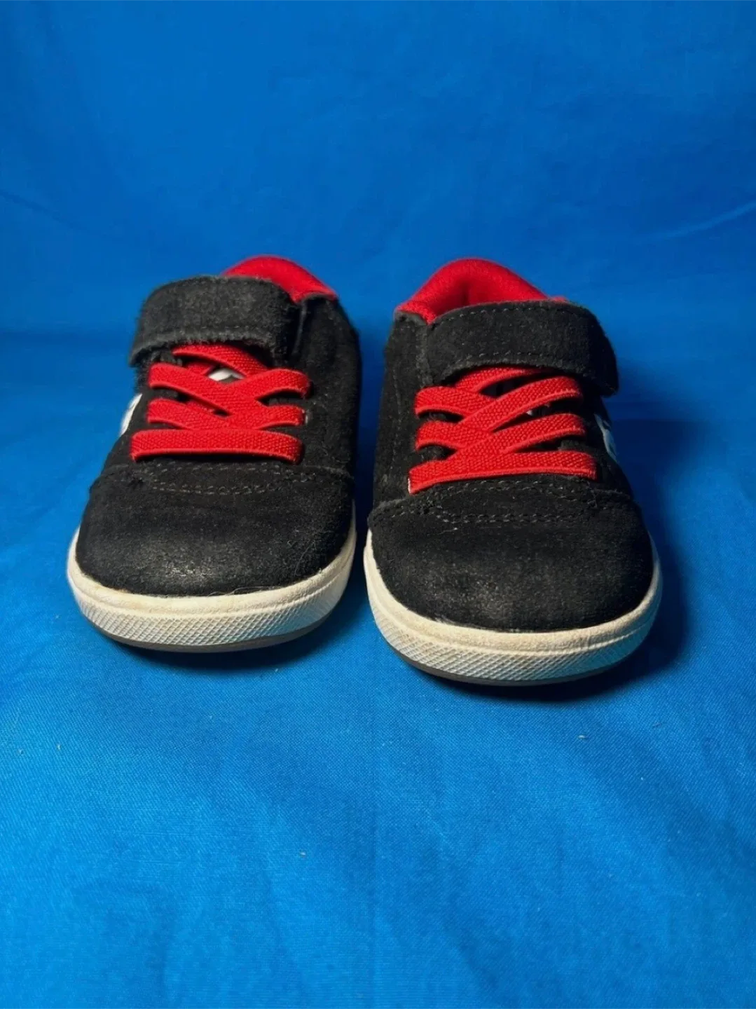 DC Kids' Black & Red Sneakers