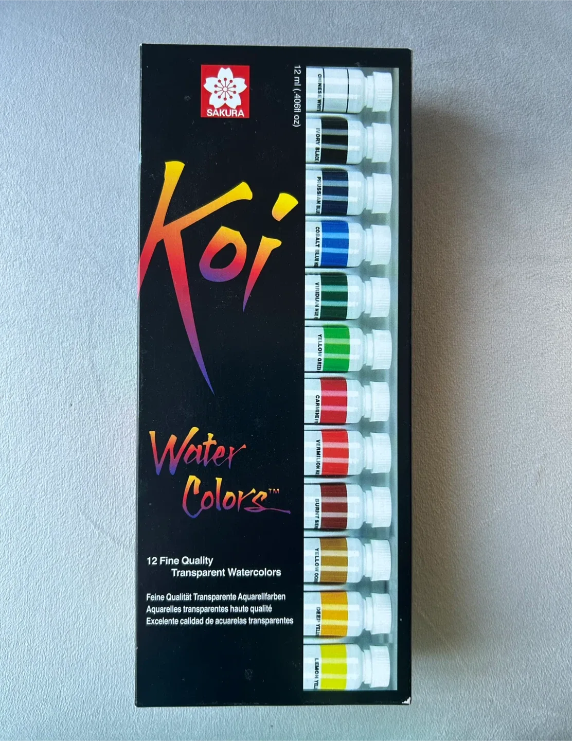 Sakura Koi Watercolors