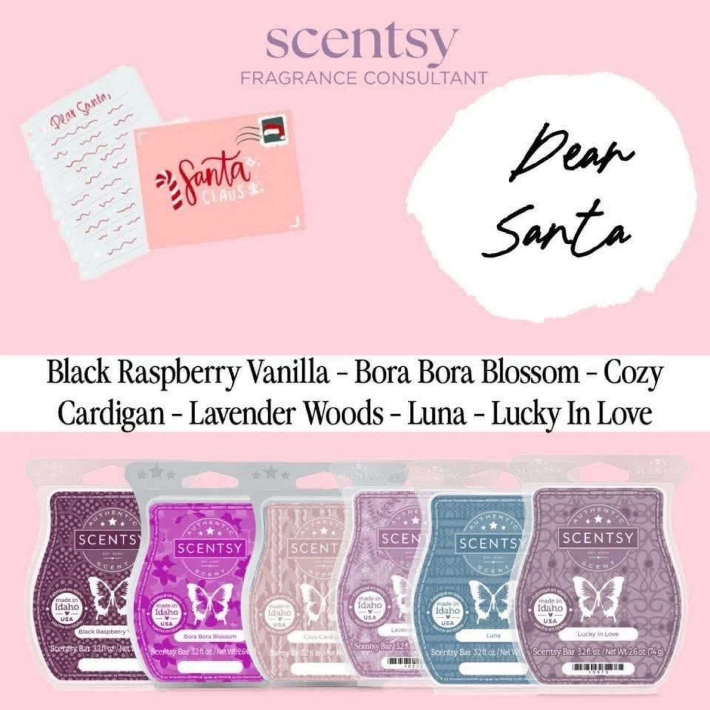 🎄Scentsy Waxes! Dear Santa!🎄