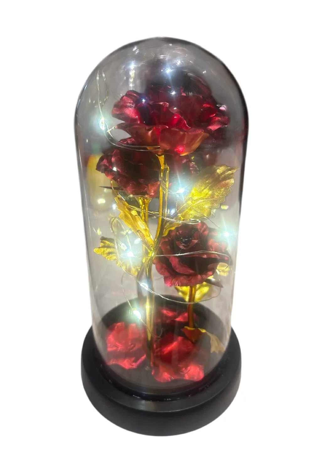 Touloube Galaxy Rose - Red Artificial Flower