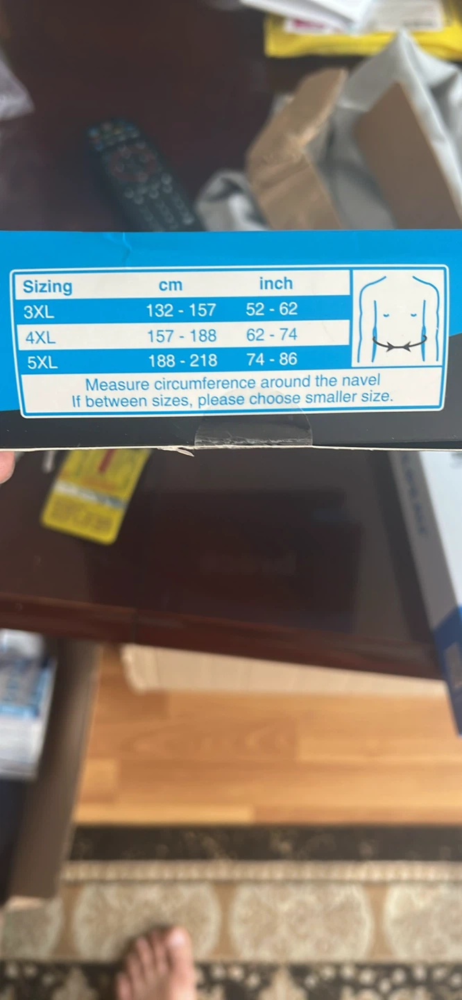 BraceUP Plus Size Back Brace - 5XL - Black - photo 3