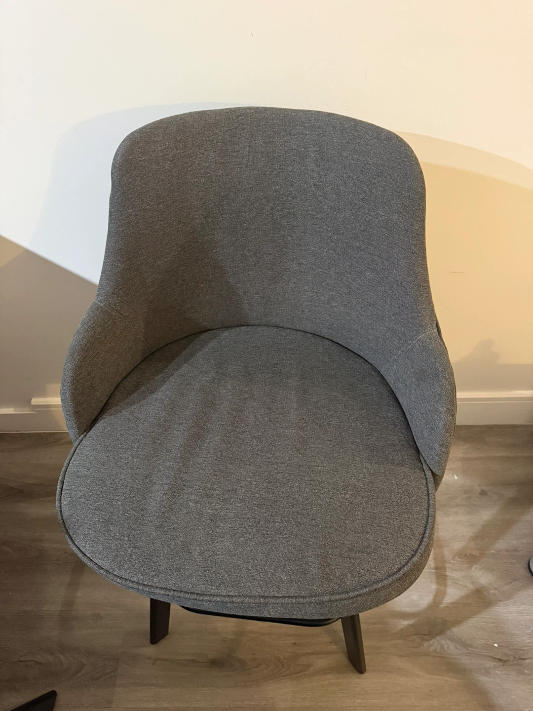 Set of 4 Gray Swivel Bar Stools - photo 4