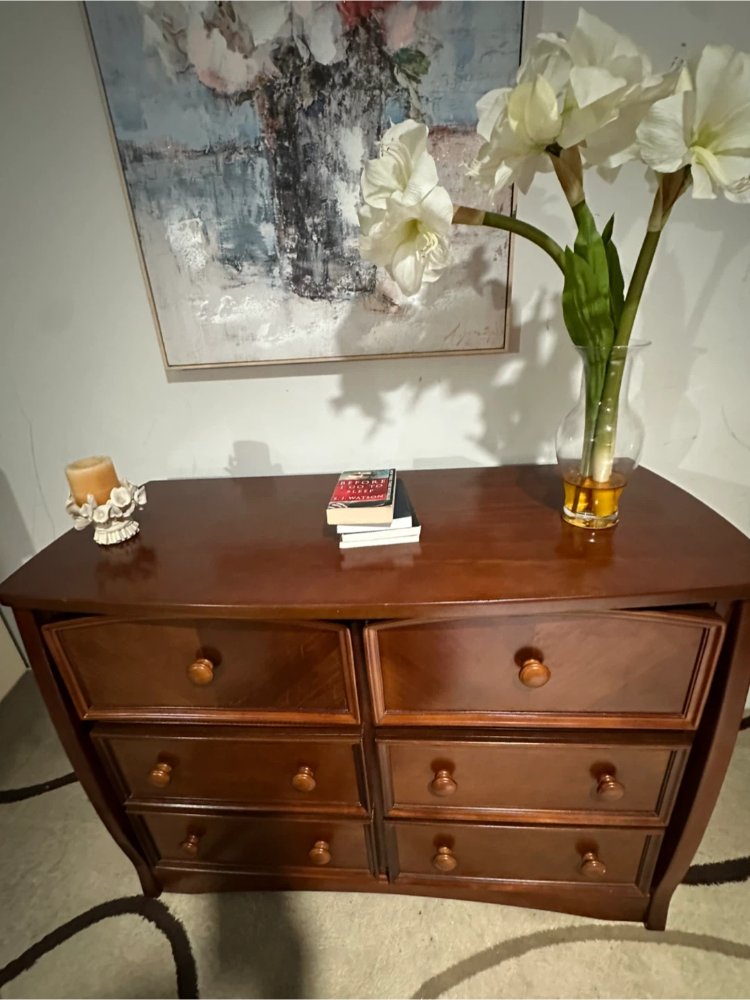 Wooden 6-Drawer Dresser - photo 3