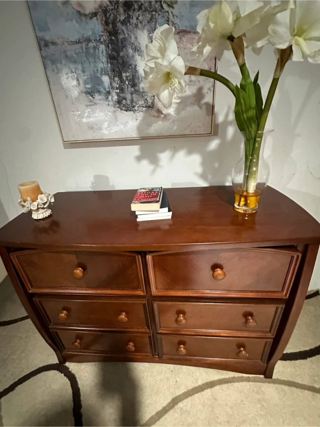 Wooden 6-Drawer Dresser - photo 4