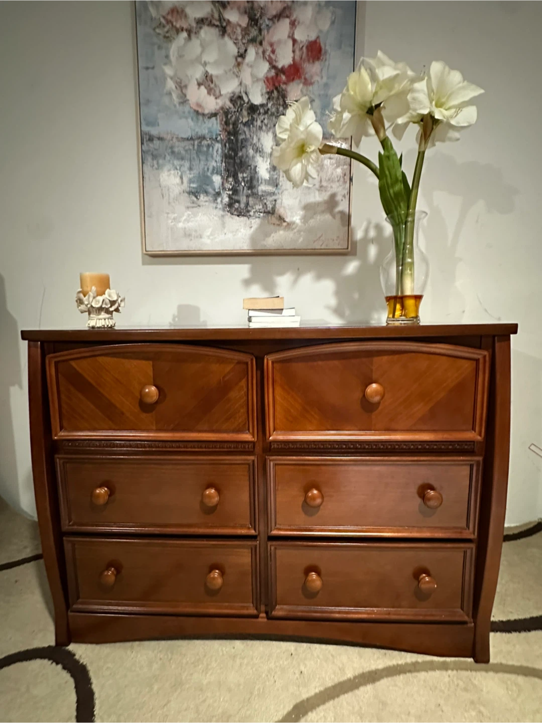Wooden 6-Drawer Dresser - photo 5