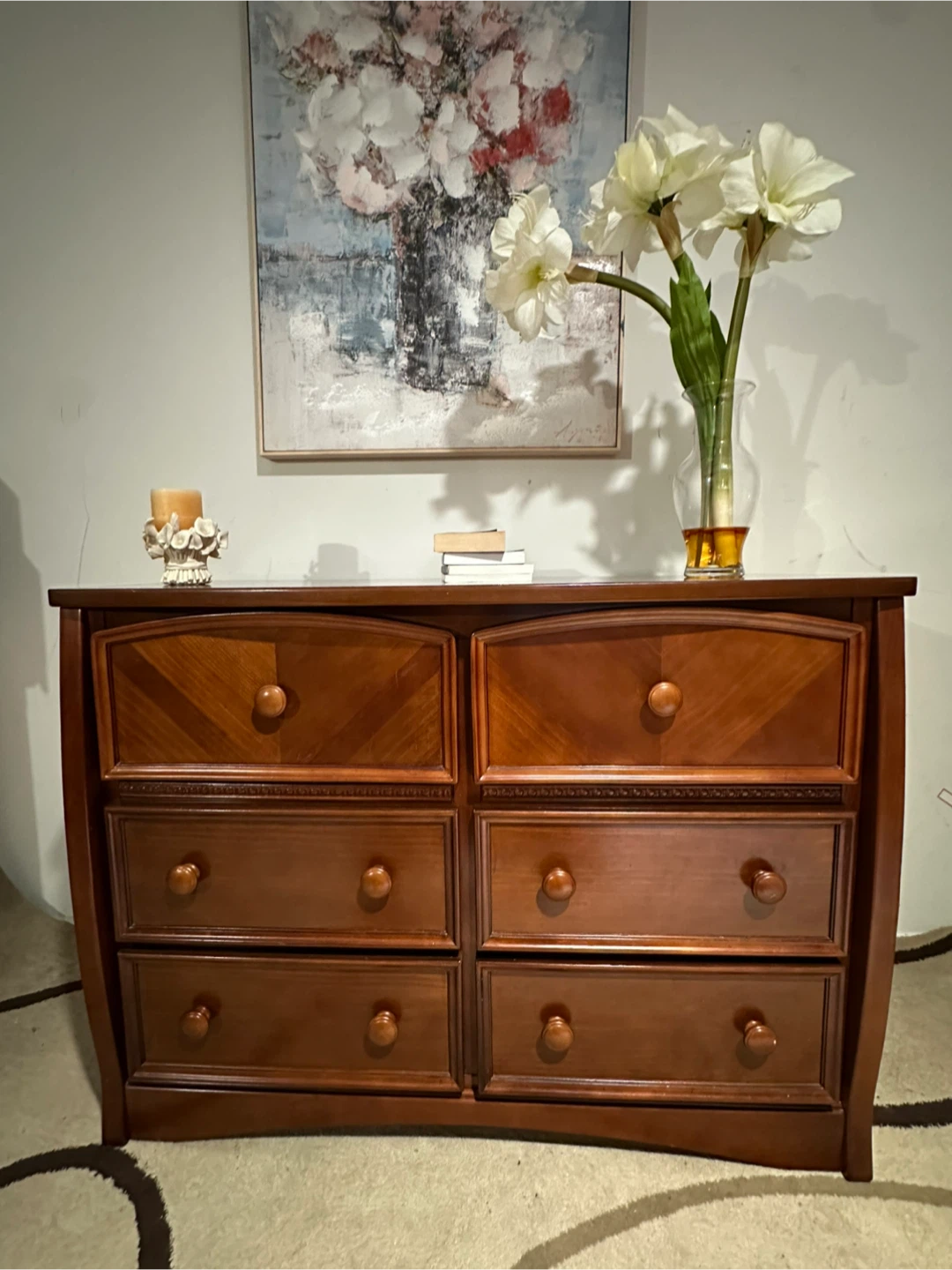 Wooden 6-Drawer Dresser - photo 2