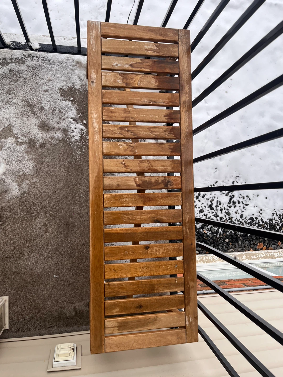 Wooden Outdoor Bench - photo 3