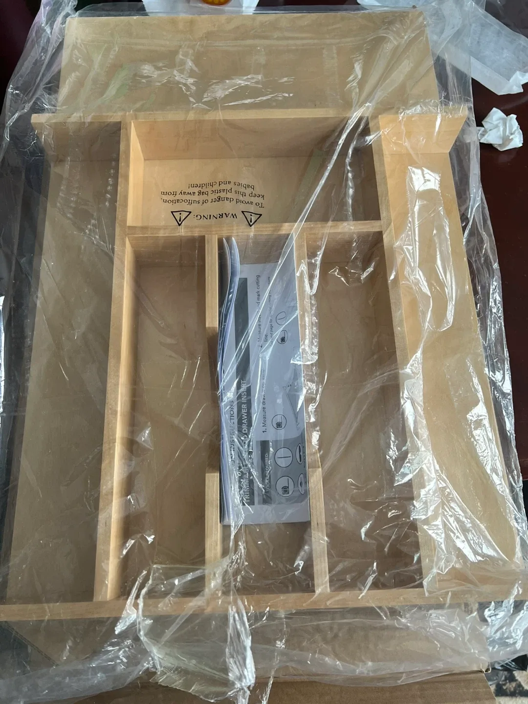 Rev-A-Shelf Trimmable Wood Drawer Insert - New in Box!