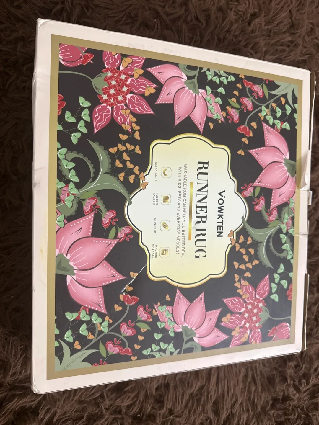 Vowkten 2x6 Runner Rug - New in Box