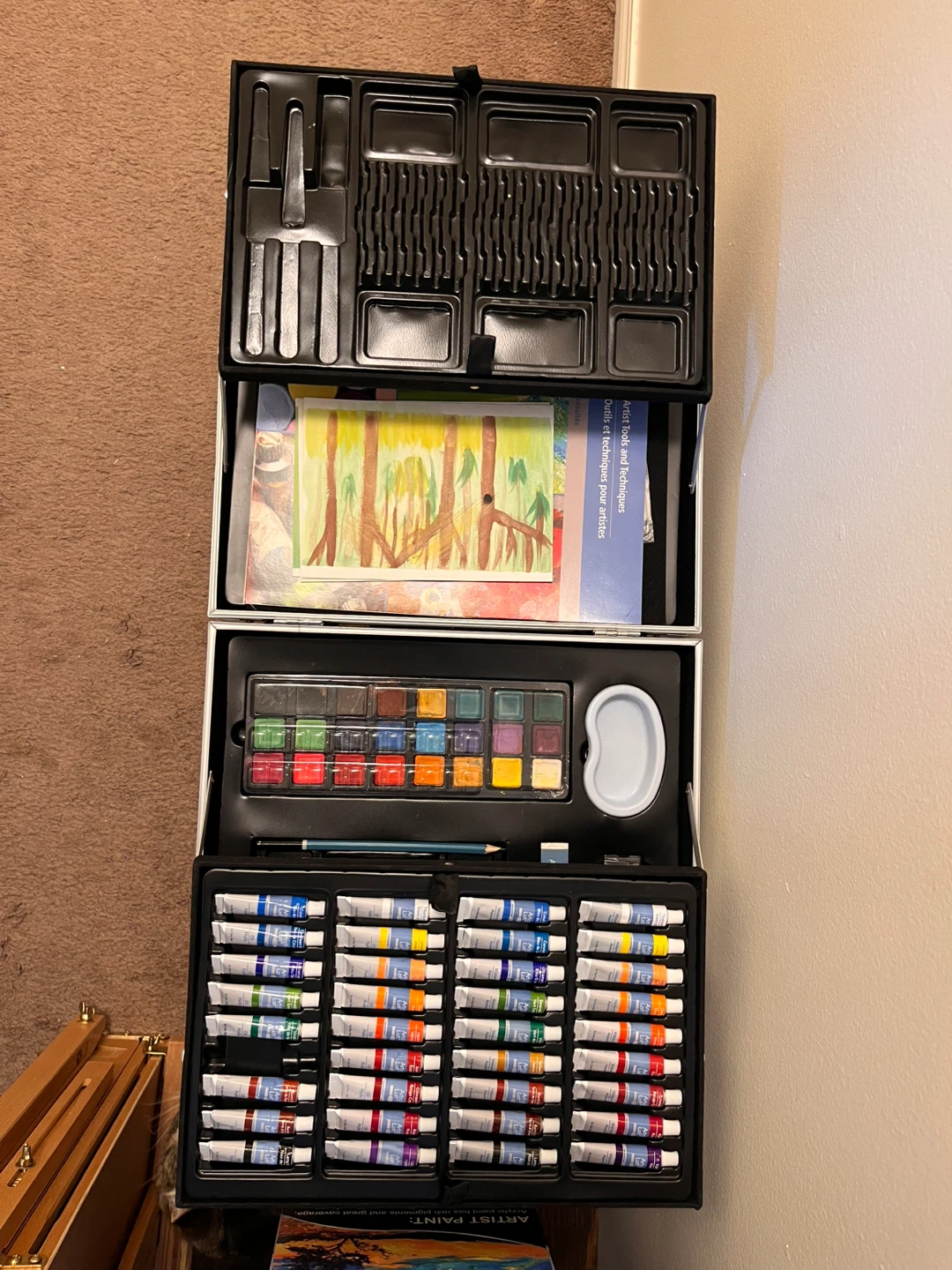 Artist's Loft Easel & Acrylic Paint Set - photo 3