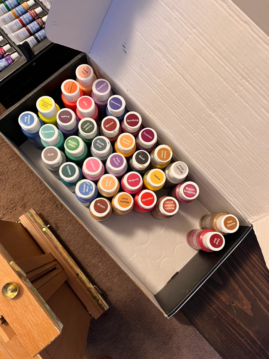 Artist's Loft Easel & Acrylic Paint Set - photo 2