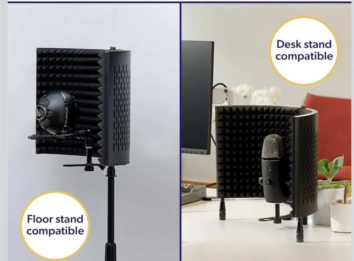 Microphone Isolation Shield-New In The Box!