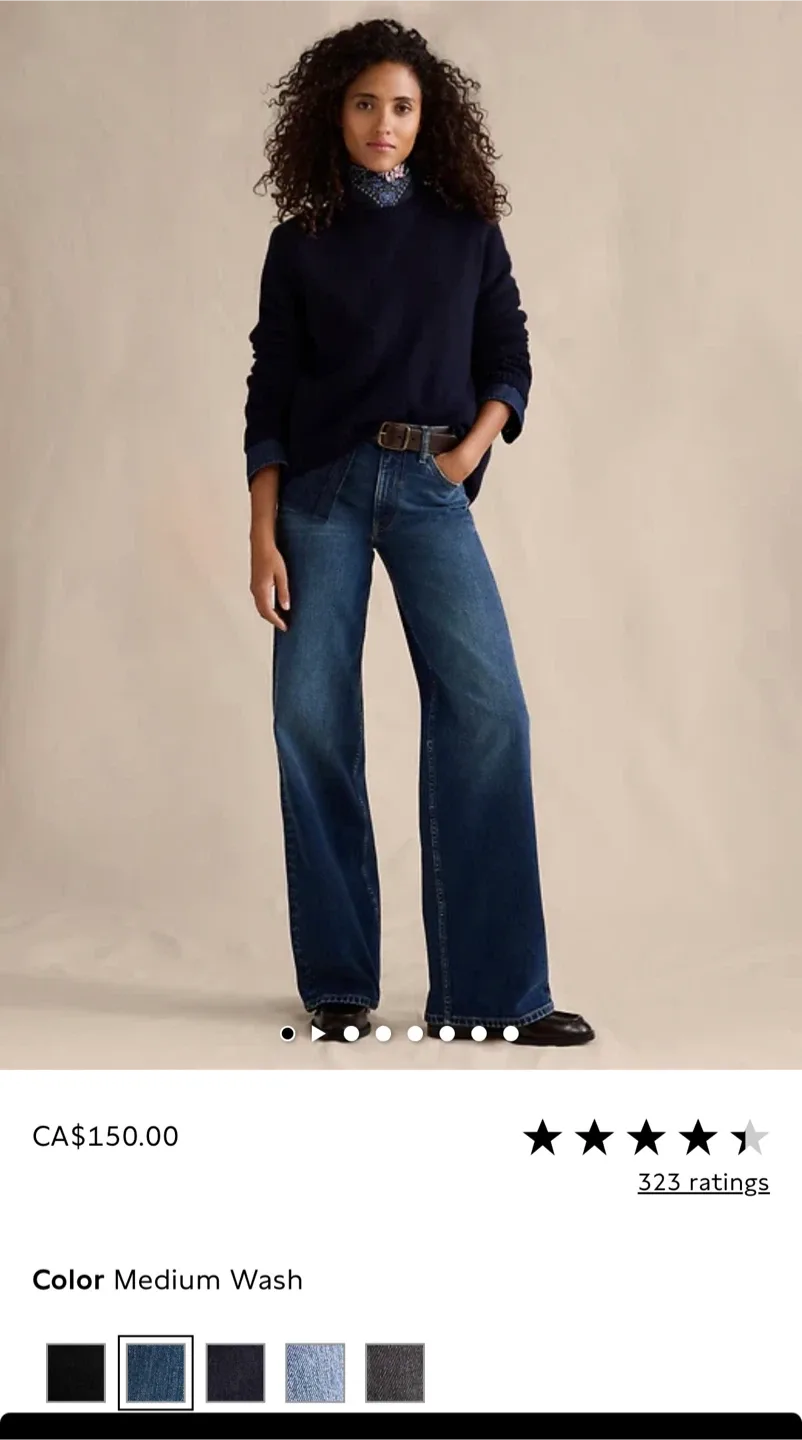 Banana Republic Wide leg pants - Size 25 Petite