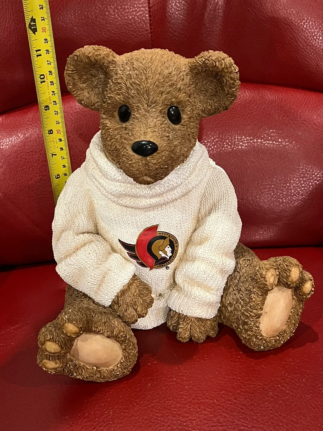 Ottawa Senators Teddy Bear Figurine