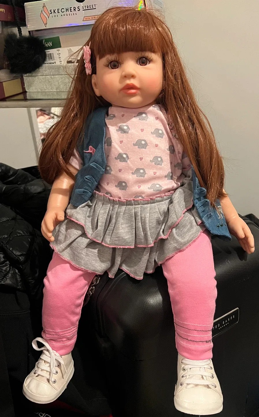 Doll with Outfit & Skechers Shoes