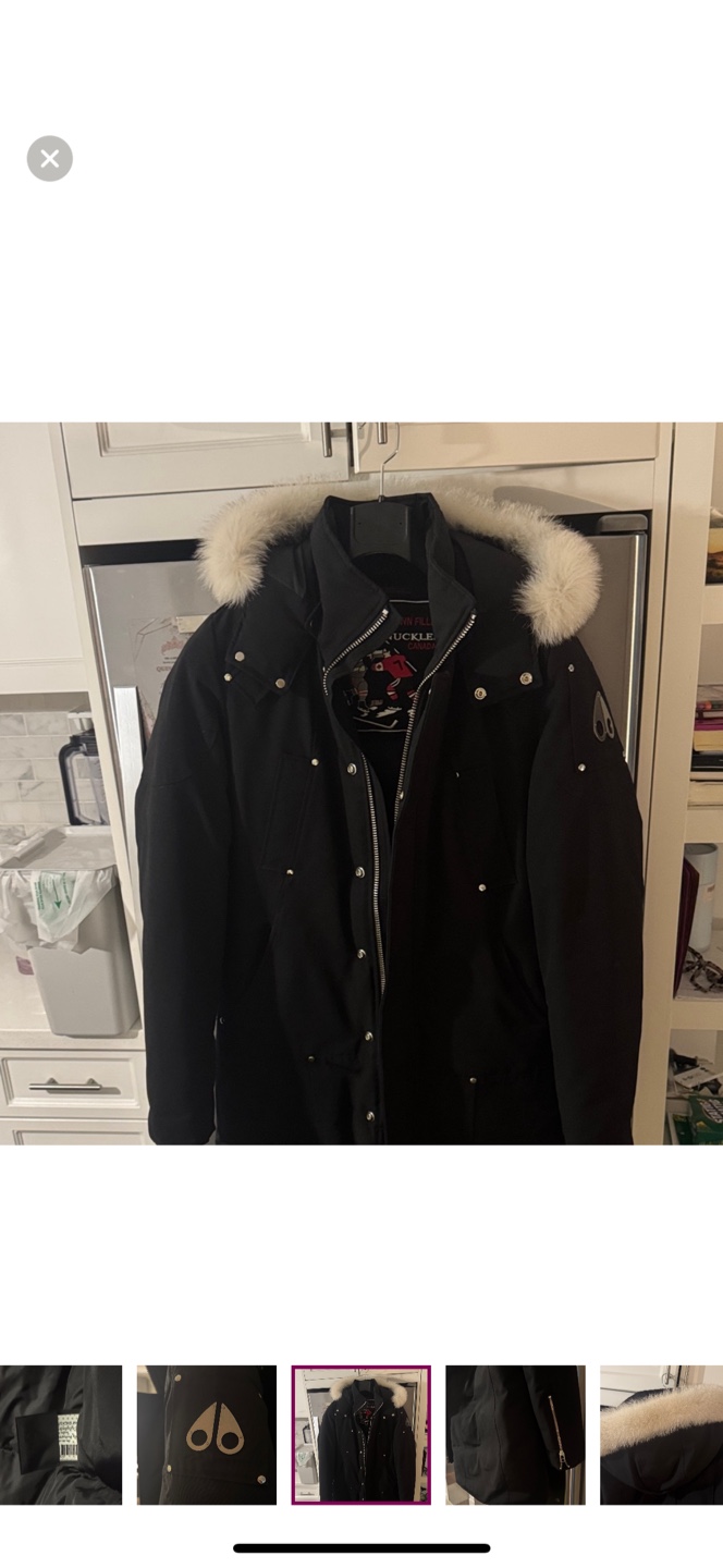 Moose Knuckles Black Winter Jacket - photo 3