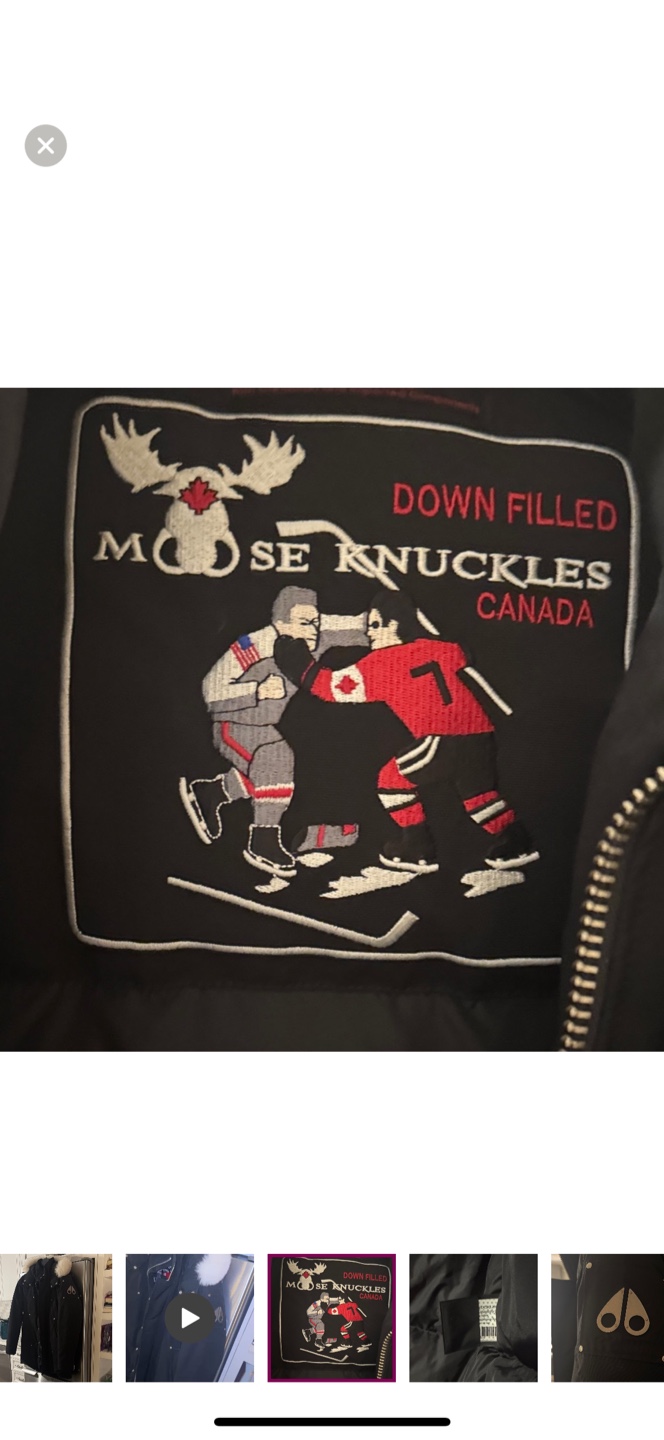 Moose Knuckles Black Winter Jacket - photo 2