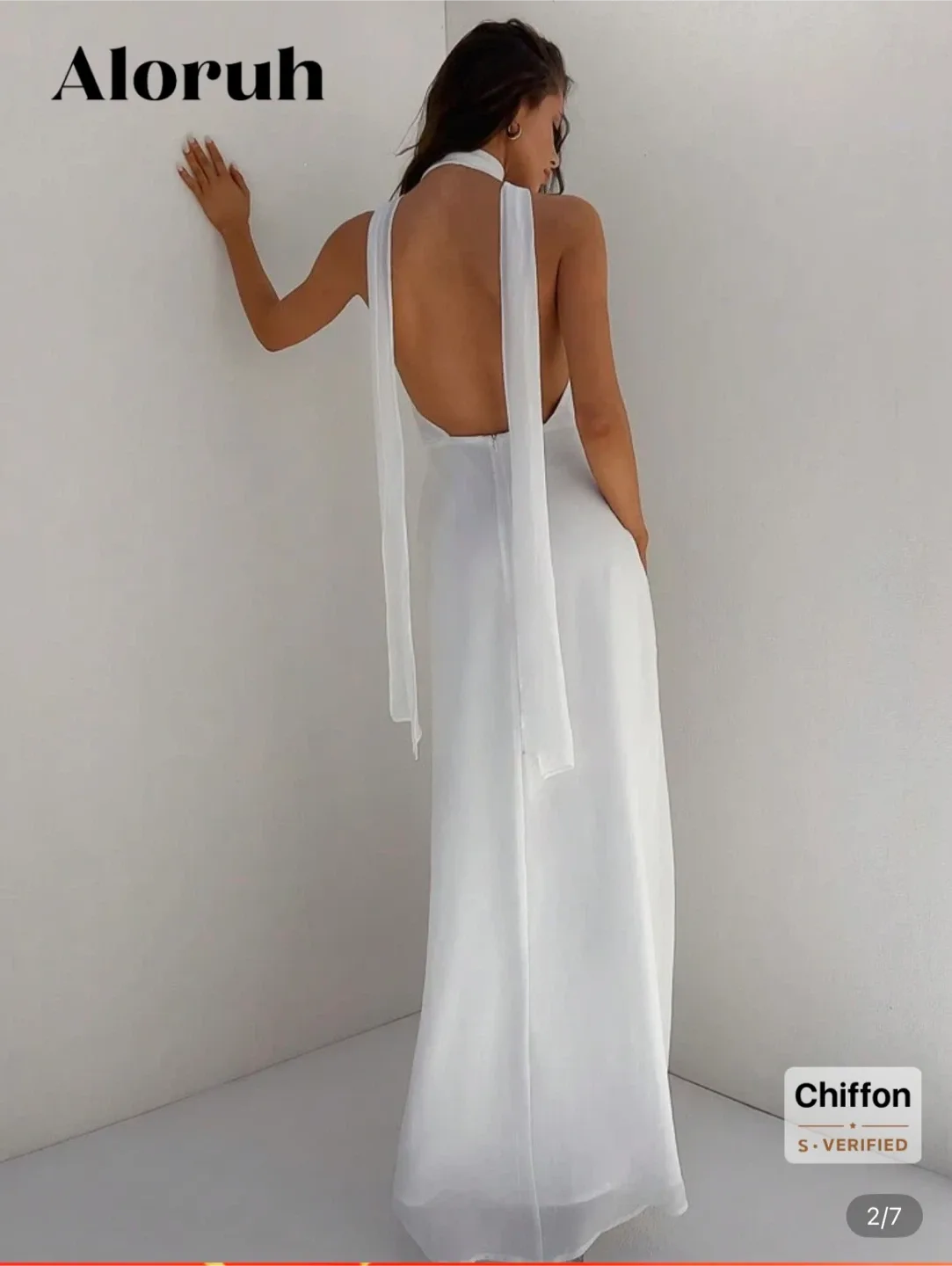 New Aloruh Women's Spring/Summer Wedding Season Dress image indicator(3)