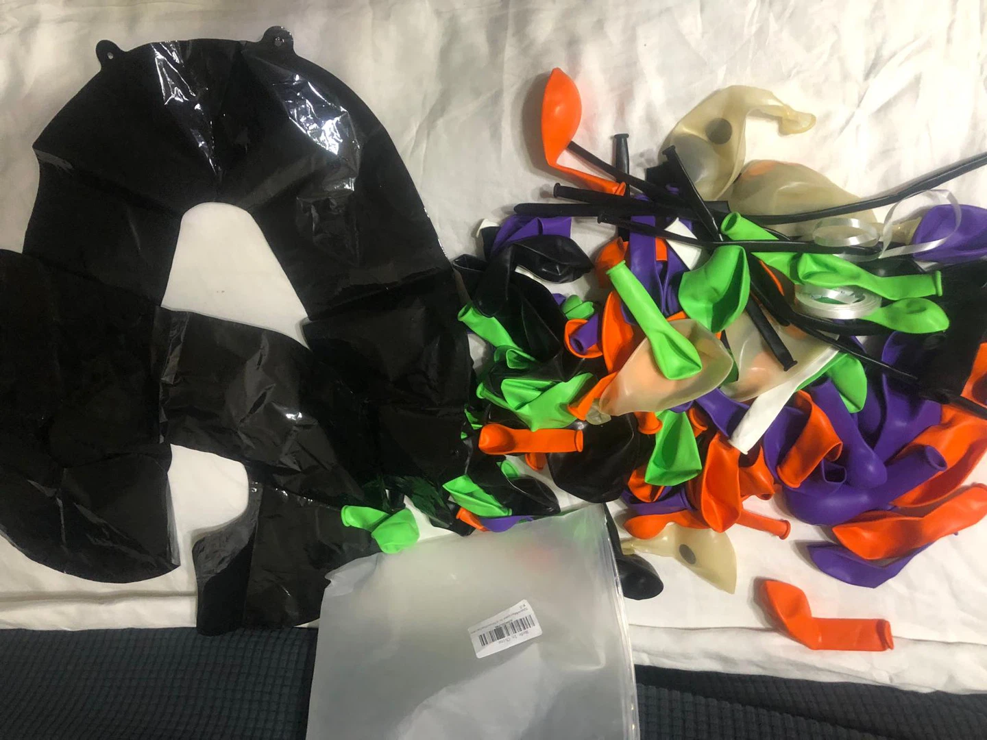 Balloon Set - Orange, Purple, Green, Black - photo 4
