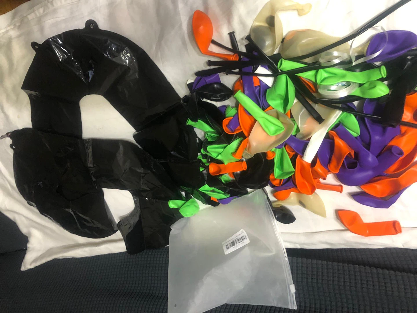 Balloon Set - Orange, Purple, Green, Black - photo 2