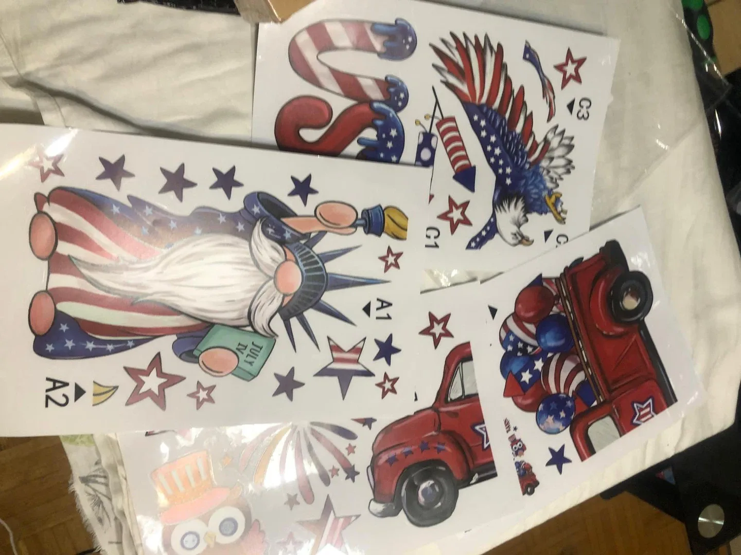 New YOV Window Cling 258 (4 packs)