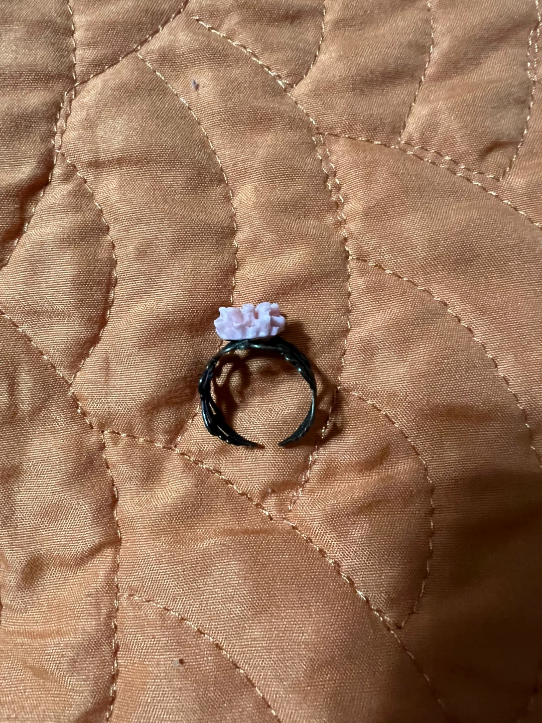 Adjustable Flower Ring - photo 3