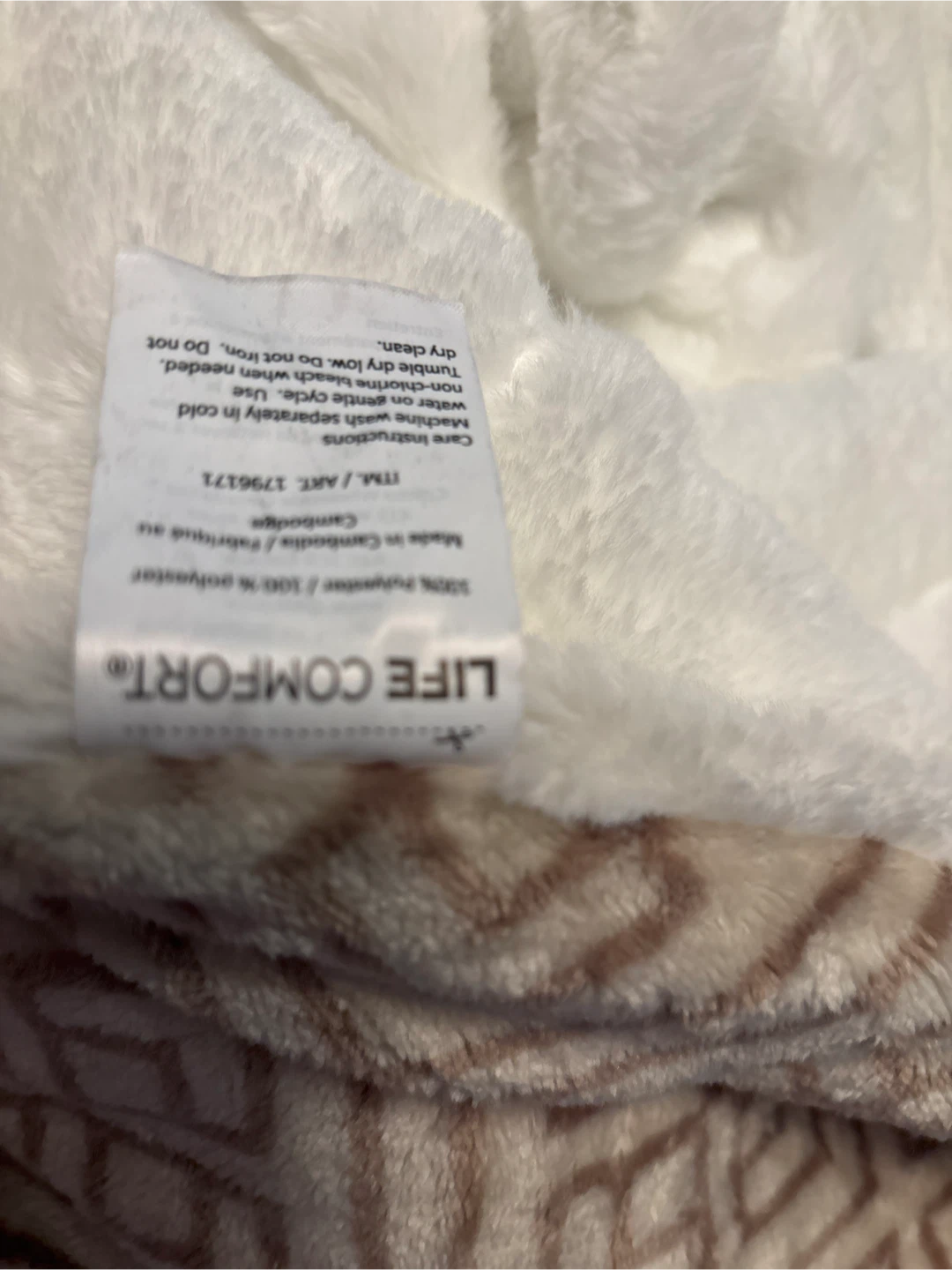 NWOT Life Comfort Blanket - Polyester - photo 2
