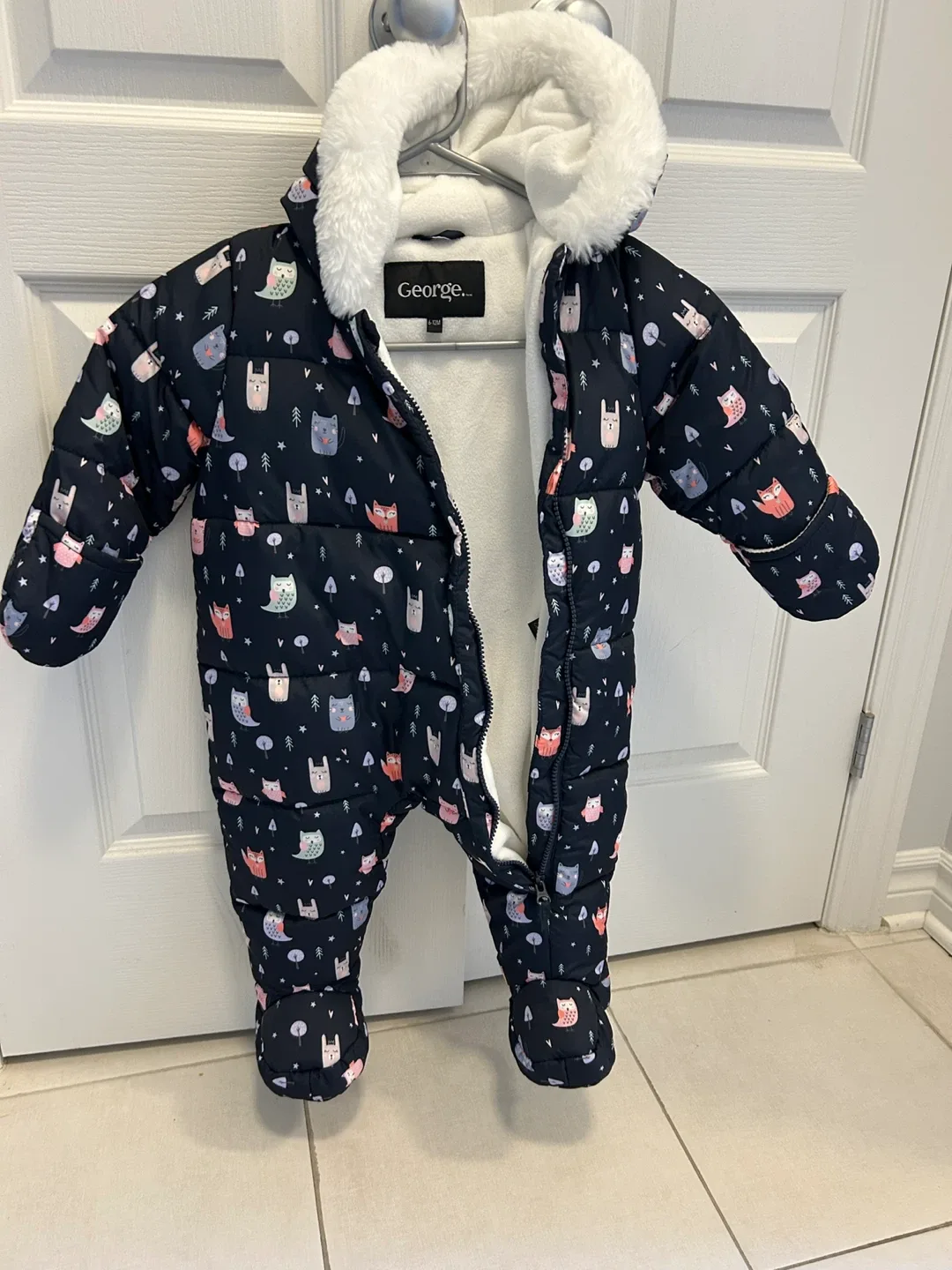 George Baby Snowsuit - Size 12-18 Months