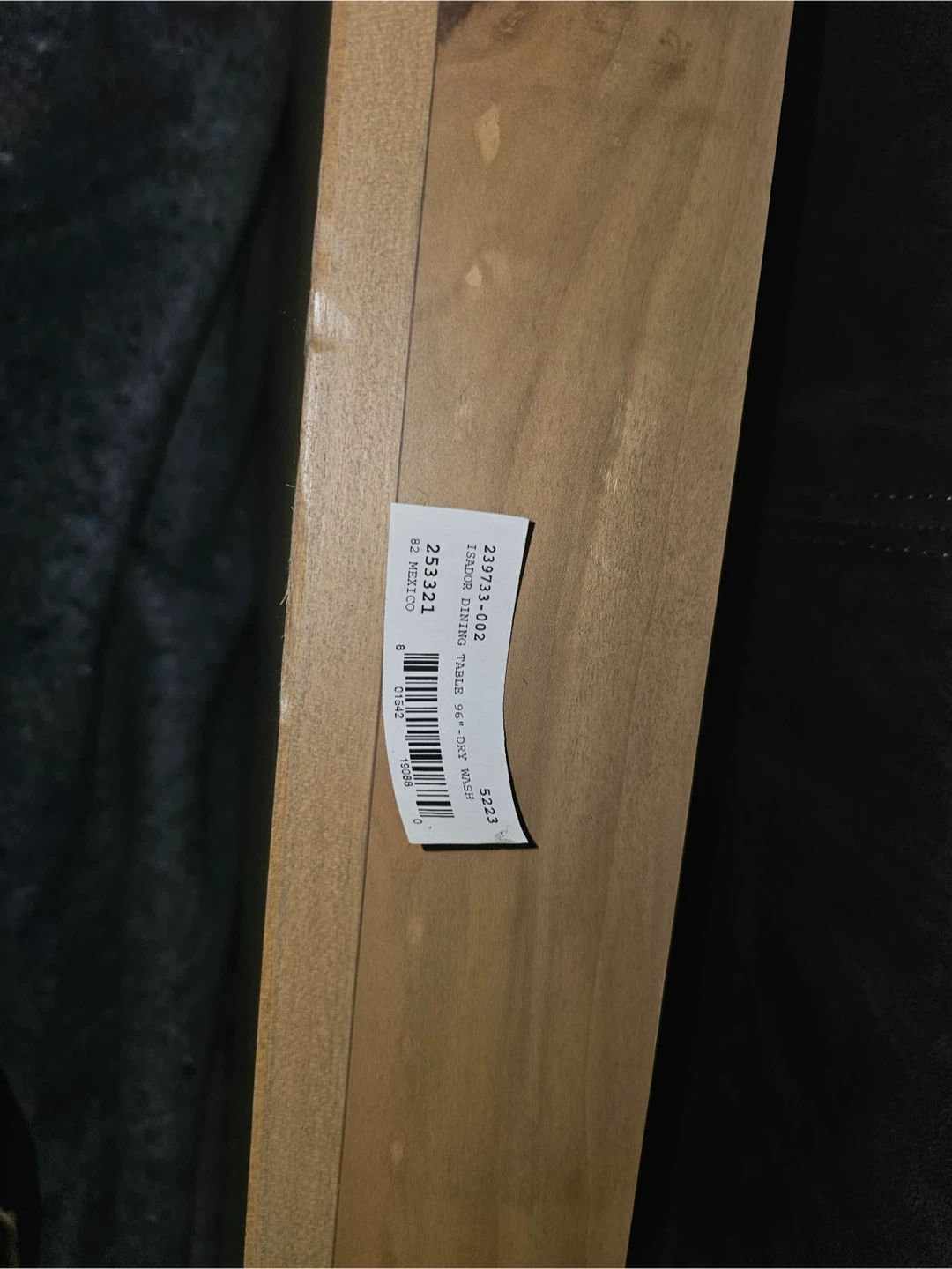 New 96" Dining Table - chairs available $ - photo 5