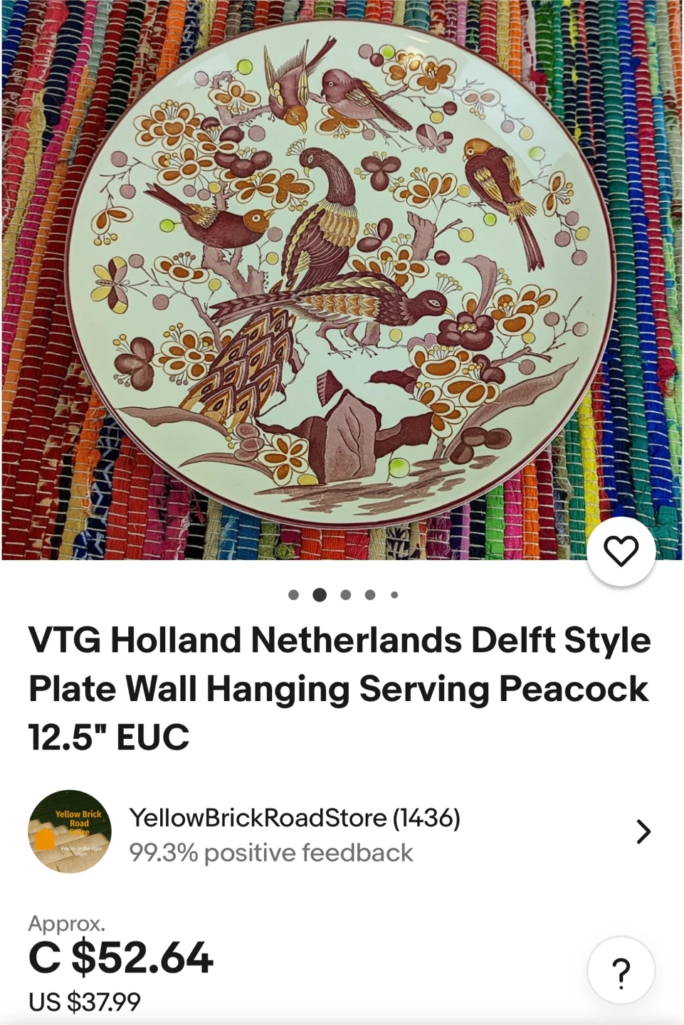 Vintage Salad Plate - photo 3
