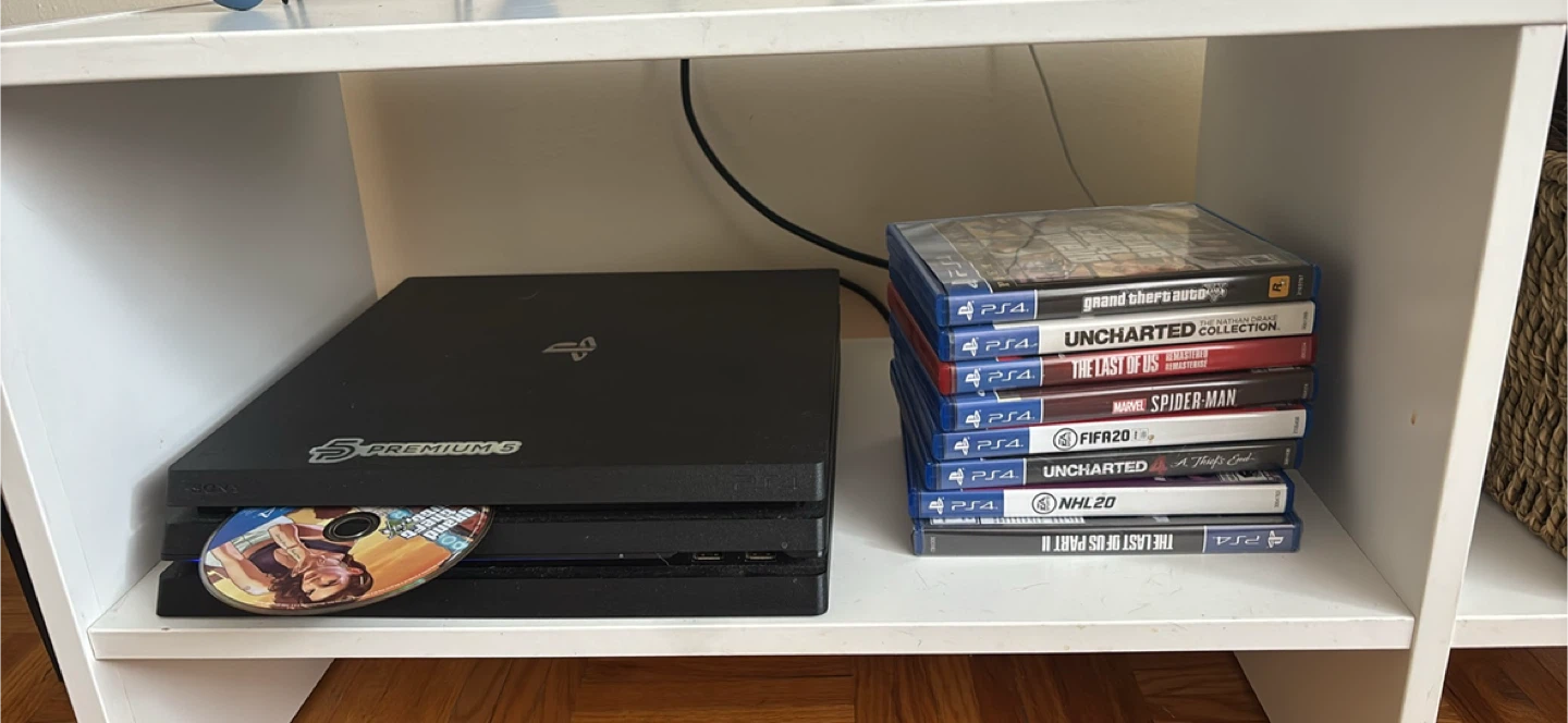 PS4 Controllers & PS4 Pro Console