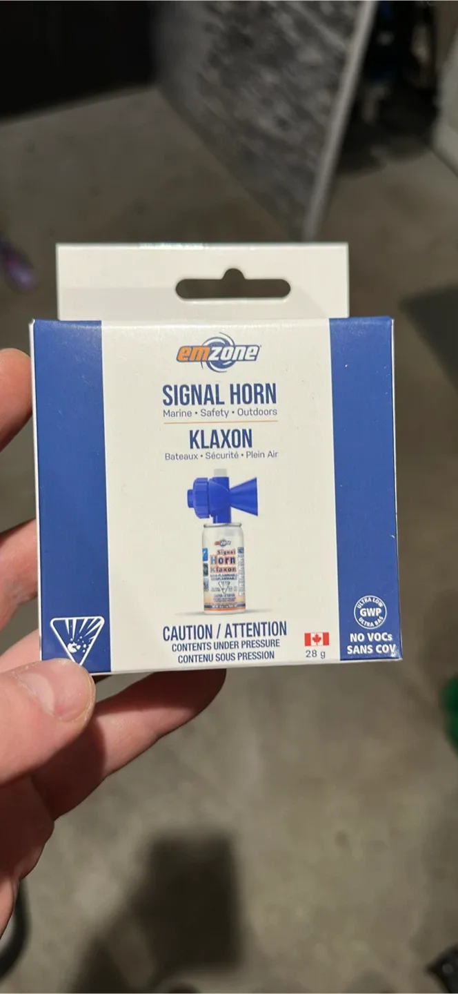 Emzone Klaxon Signal Horn - New!