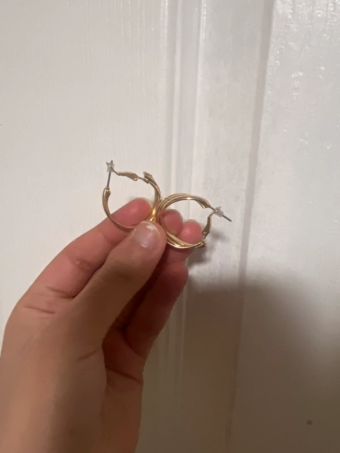 Gold Hoop Earrings