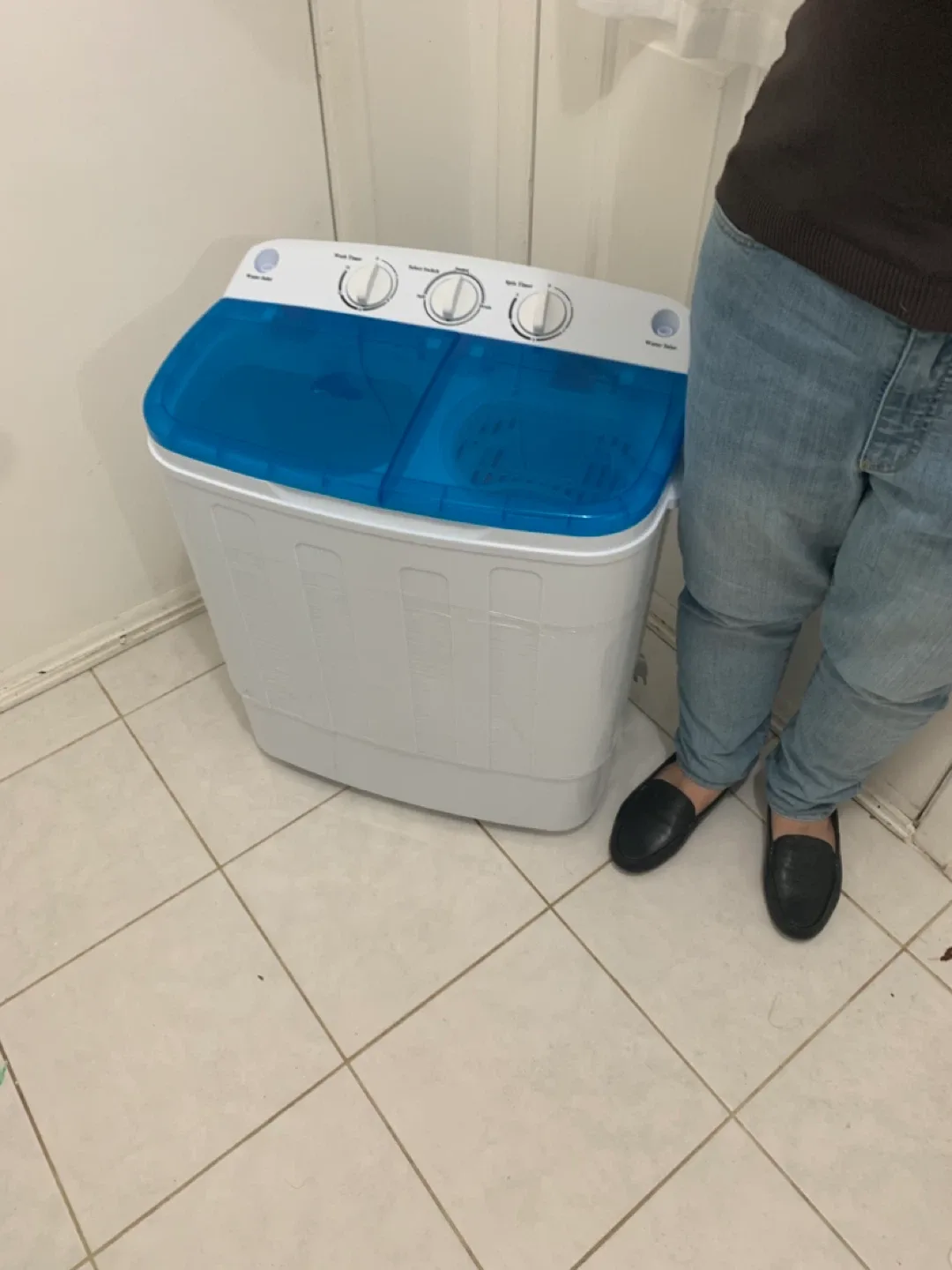 Portable Mini Twin Tub Washing Machine