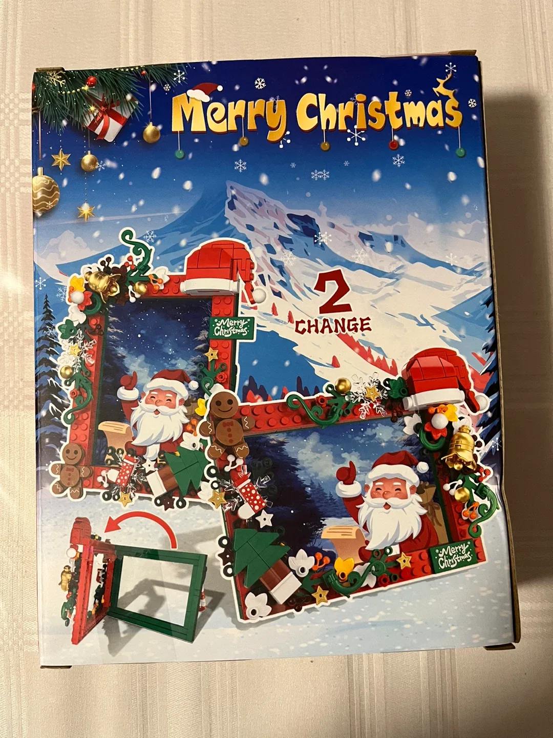 Christmas picture frame Building set