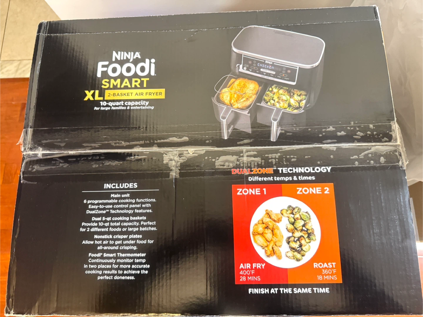 Ninja Foodi Smart XL 2-Basket Air Fryer - photo 2