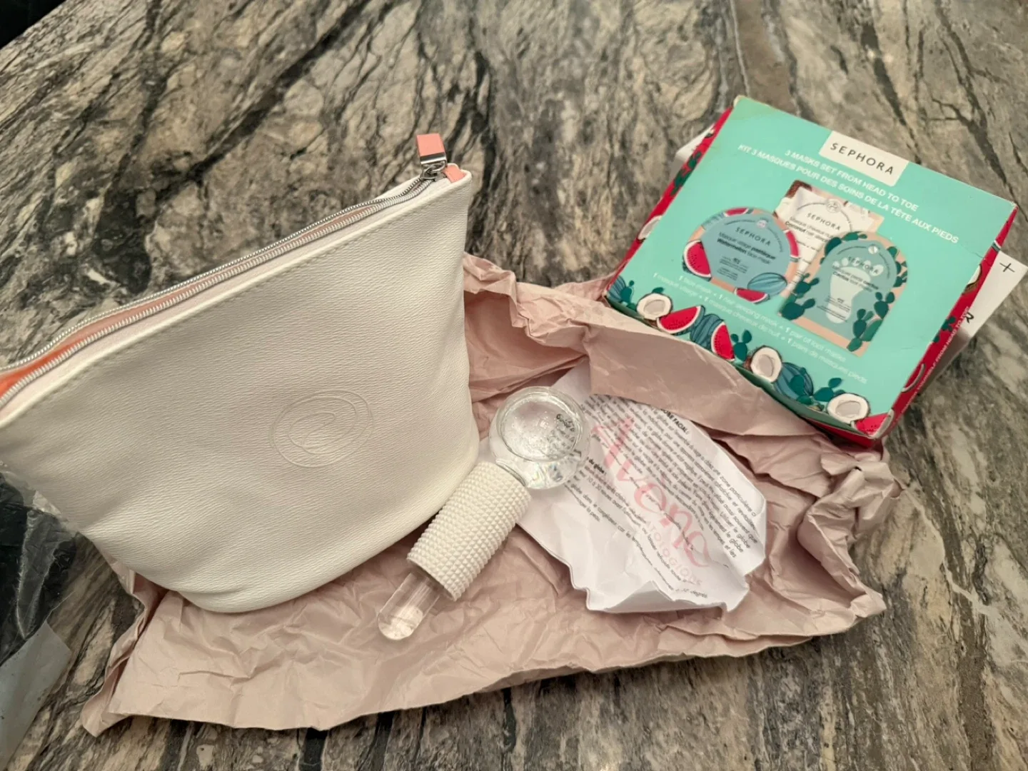 Sephora 3 Masks Set Head to Toe + Bag