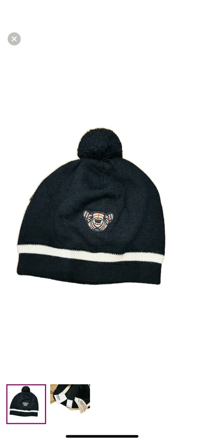 Burberry Kids Beanie Hat - 12M-18M