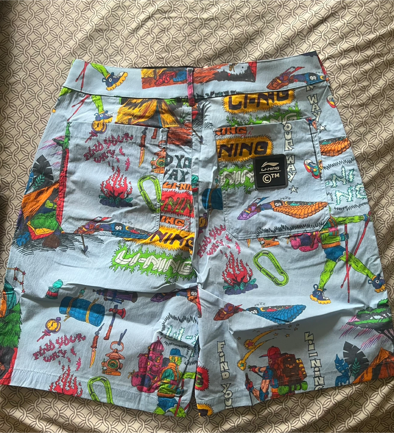 SIZE S Chinatown Market “Find Your Way” Shorts - photo 2