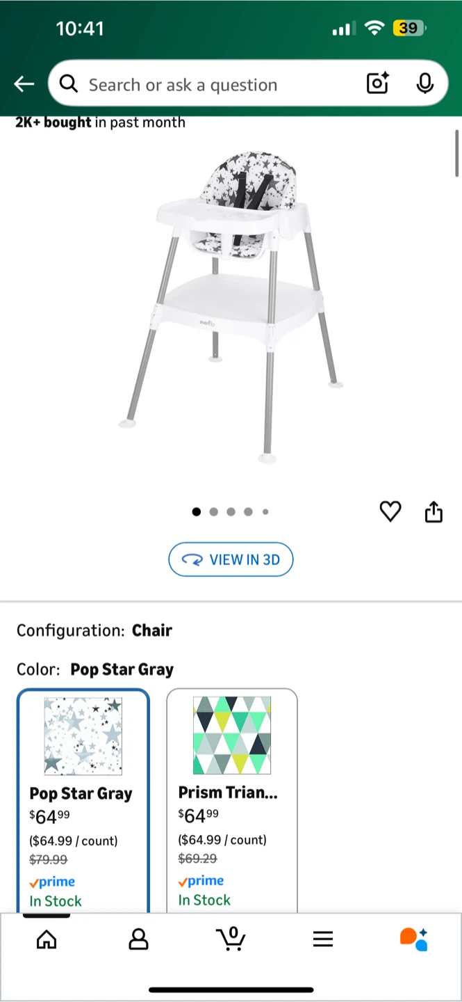Evenflo 4-1 high chair - photo 2