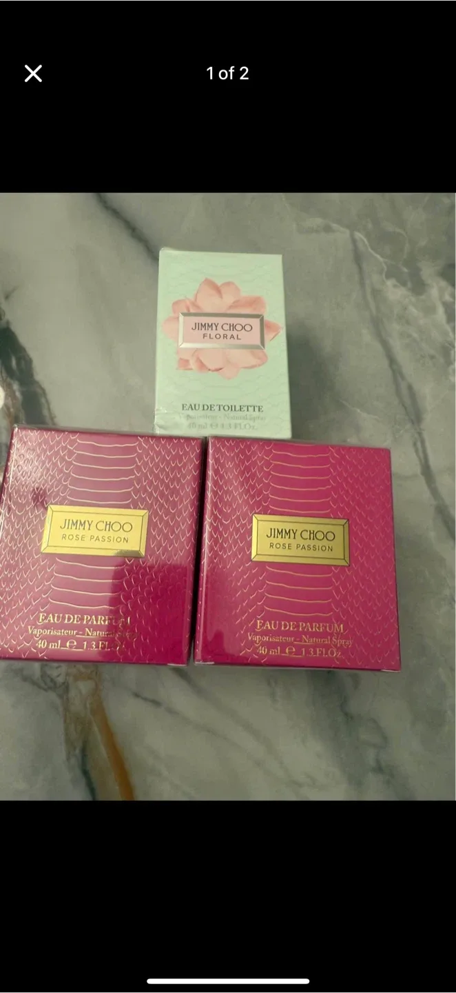 Jimmy Choo Floral & Rose Passion Perfume Set