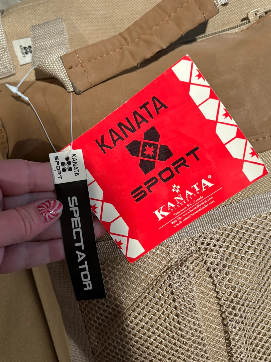 2 Kanata Sport Spectator Stadium Seat - Beige - photo 2